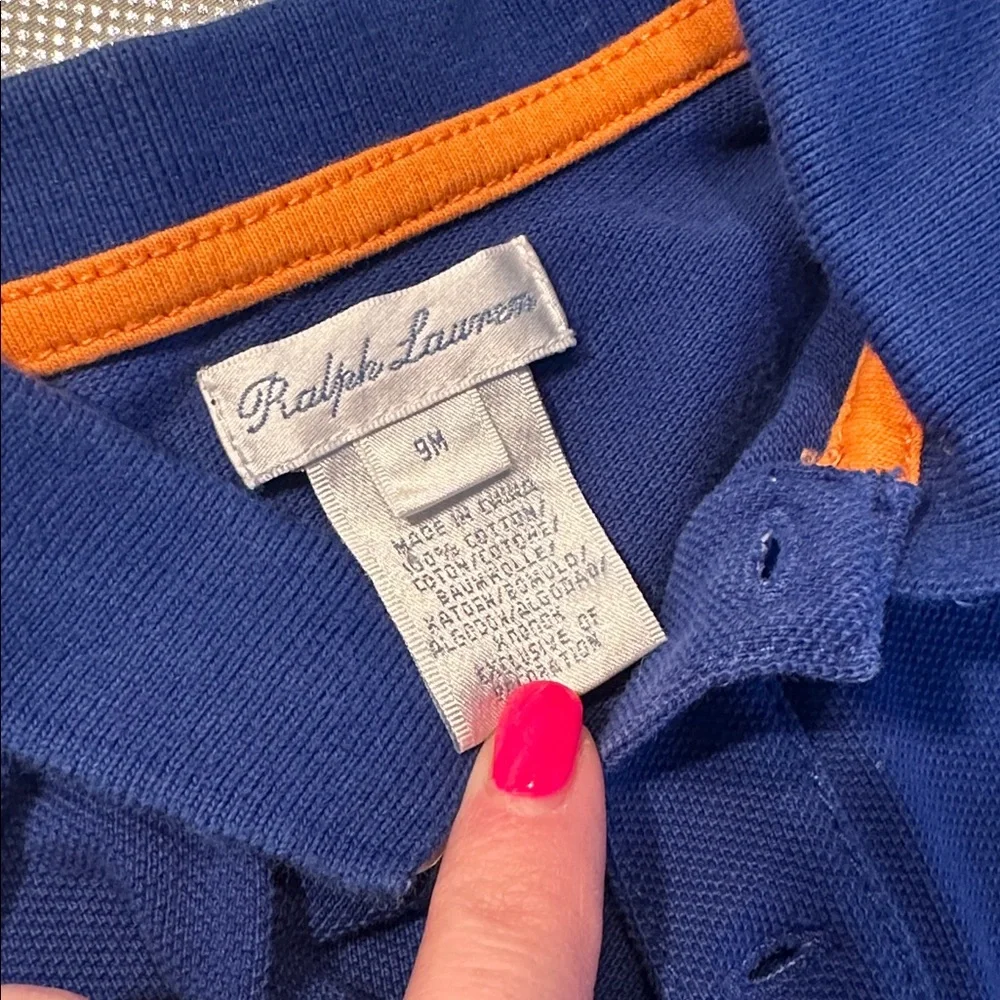 Ralph Lauren Royal Blue Kids one piece